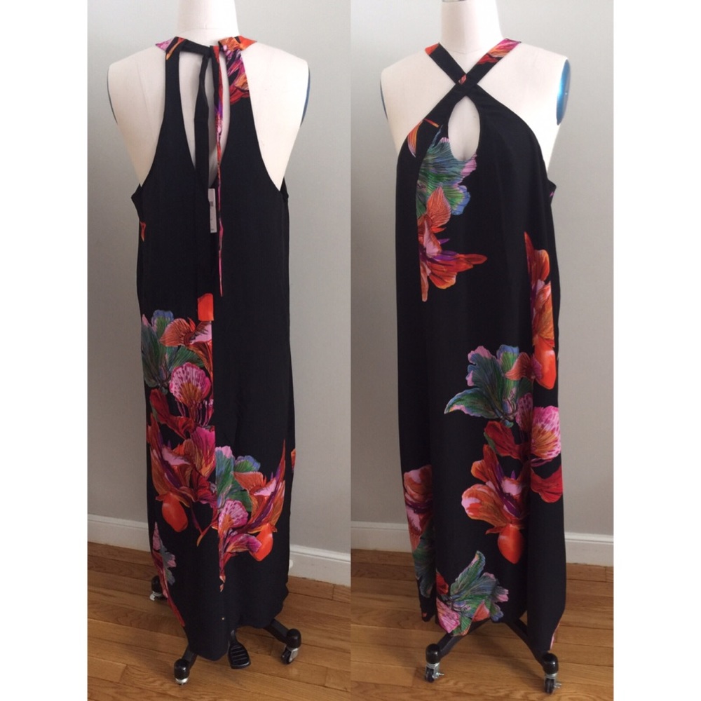 Anthropologie Cayman Silk Maxi Dress new - Picture 4 of 6